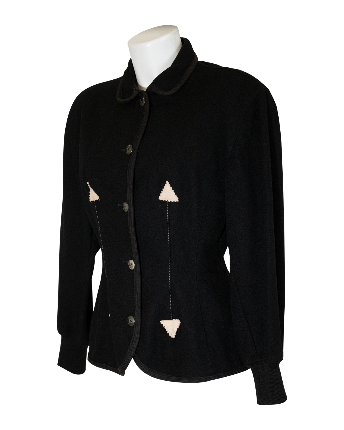 Jean Paul Gaultier - Black Wool Jacket FW 1988/1989