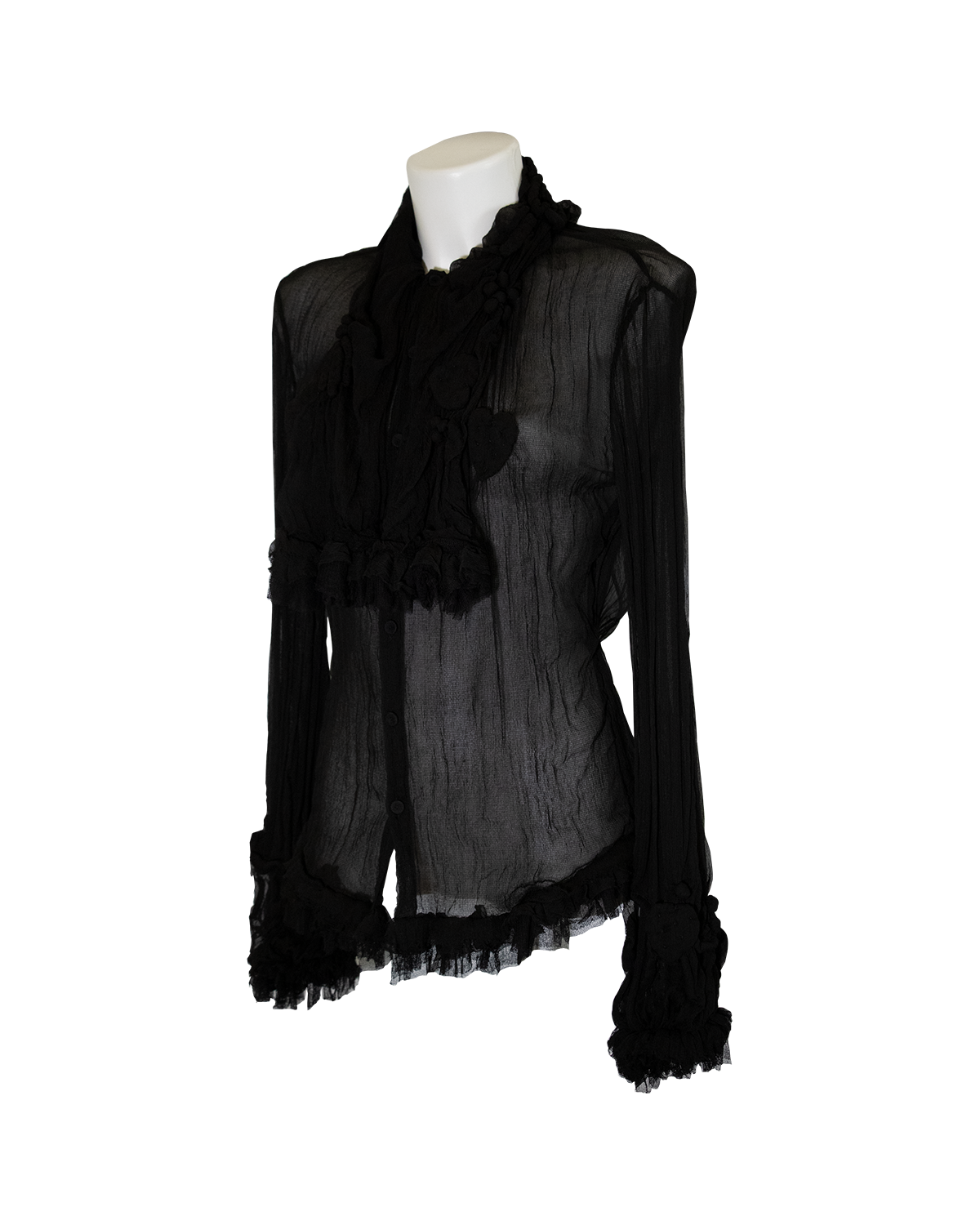 Jean Paul Gaultier Black Shirt from 1990s