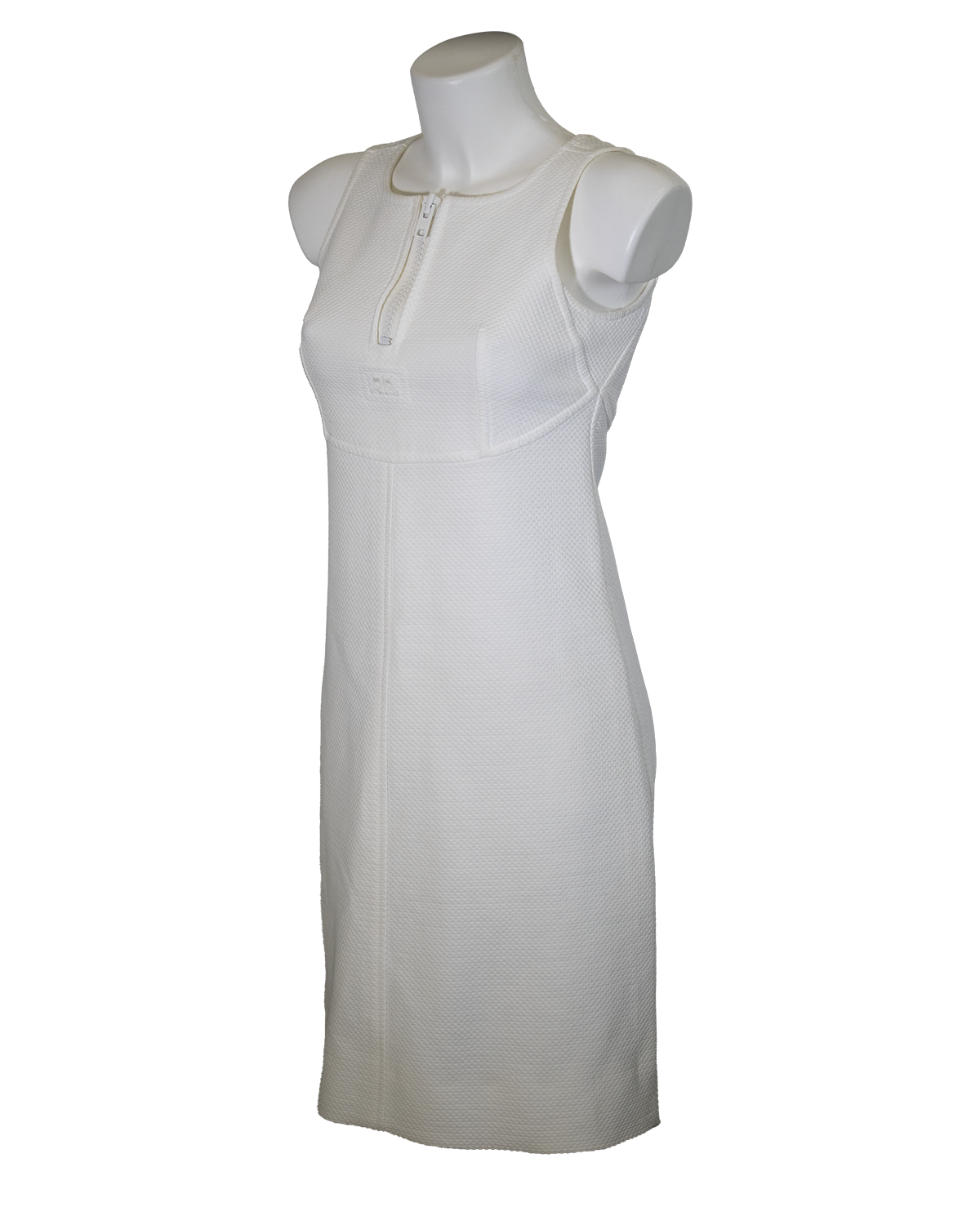 André Courrèges - White Mini Dress from 1970s