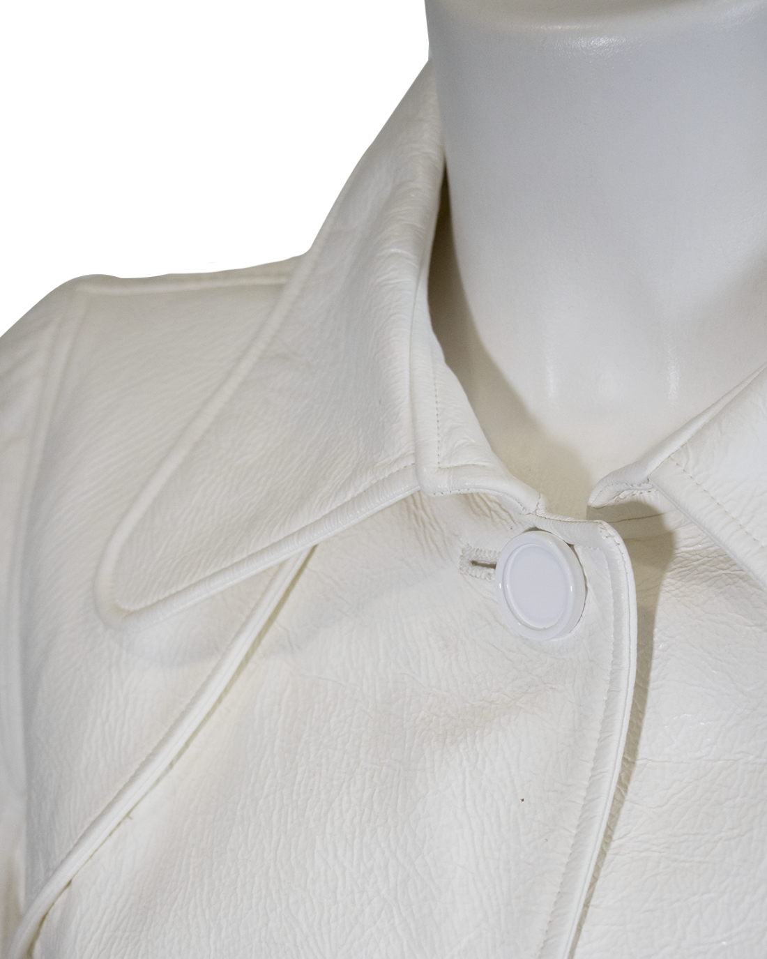 André Courrèges White trench from 2000s