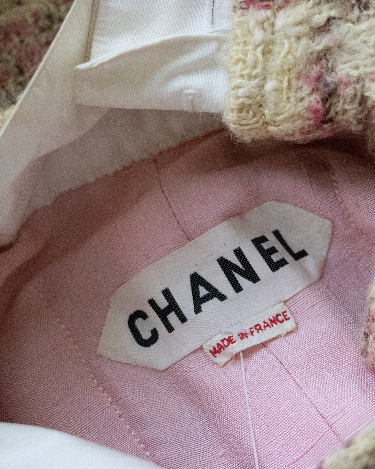 Chanel Yellow and Pink Jacket 1966