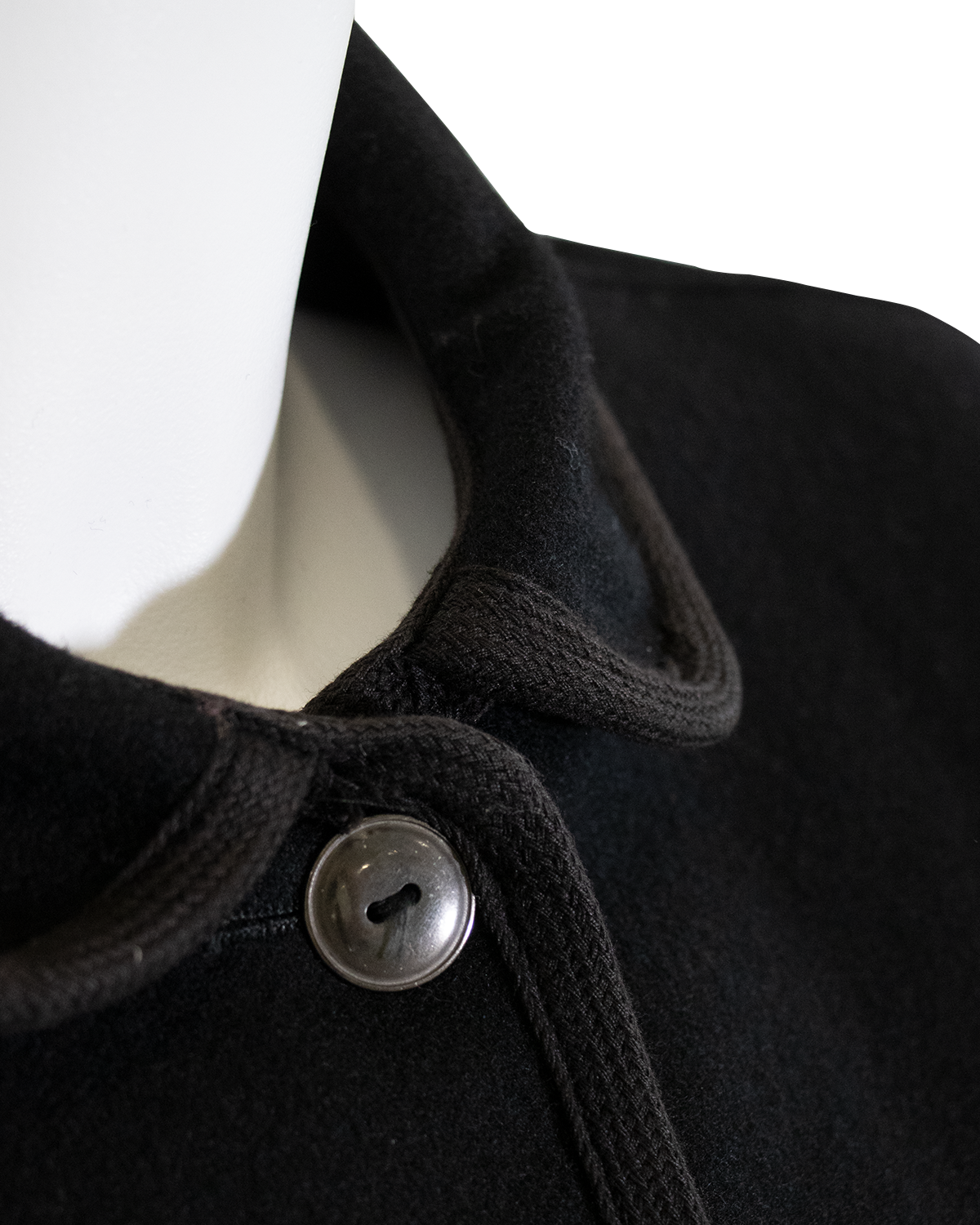 Jean Paul Gaultier Black Wool Jacket from 1980s