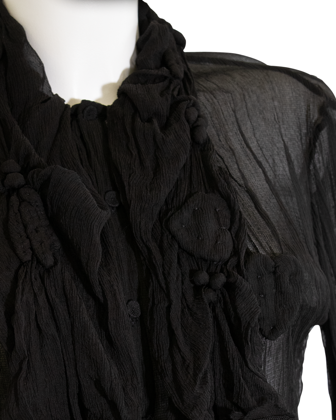 Jean Paul Gaultier Black Shirt from 1990s