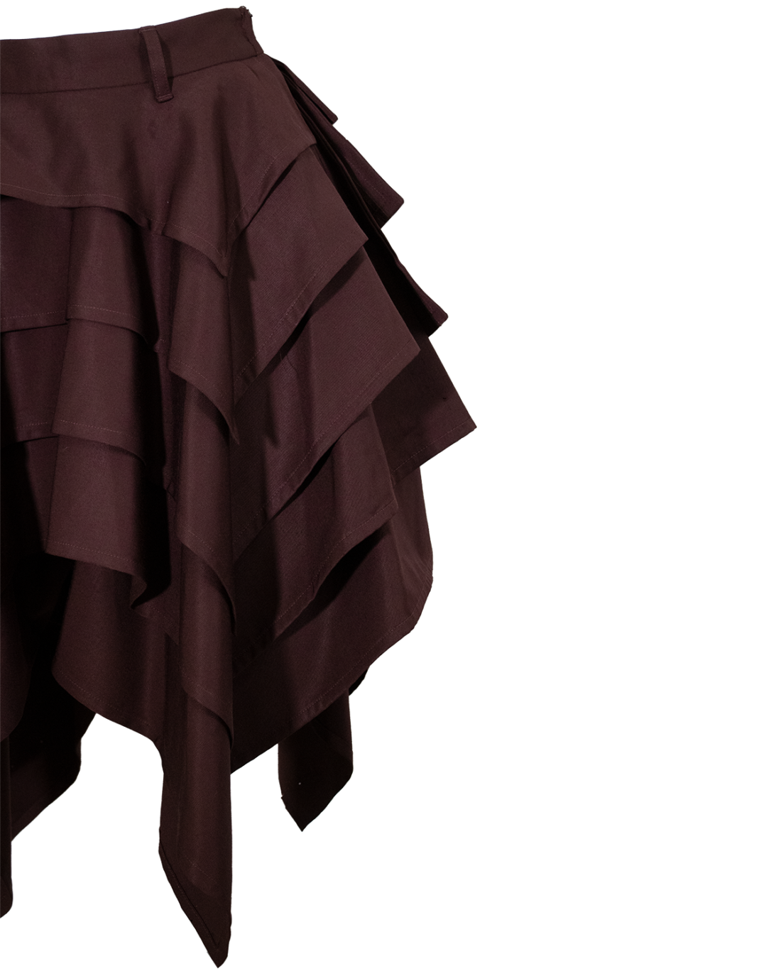 Jean Paul Gaultier Brown Skirt from 1990s