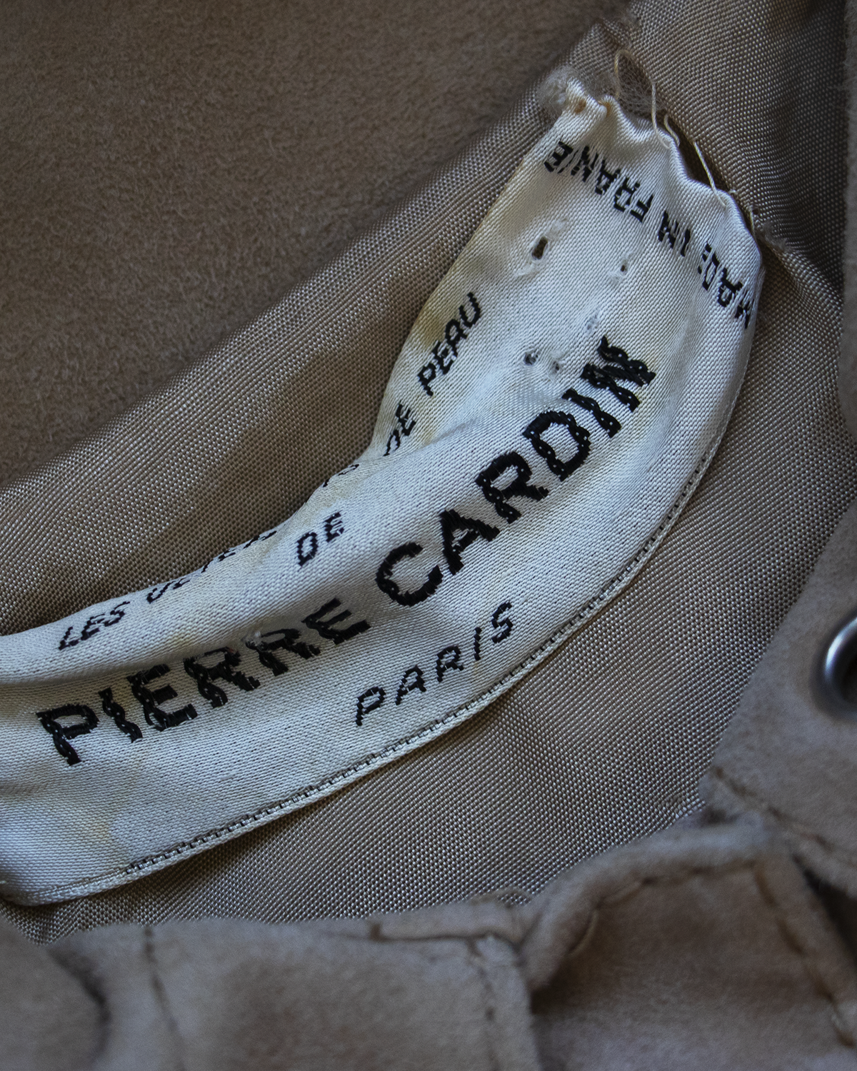 Pierre Cardin Safari Trench from 1960s