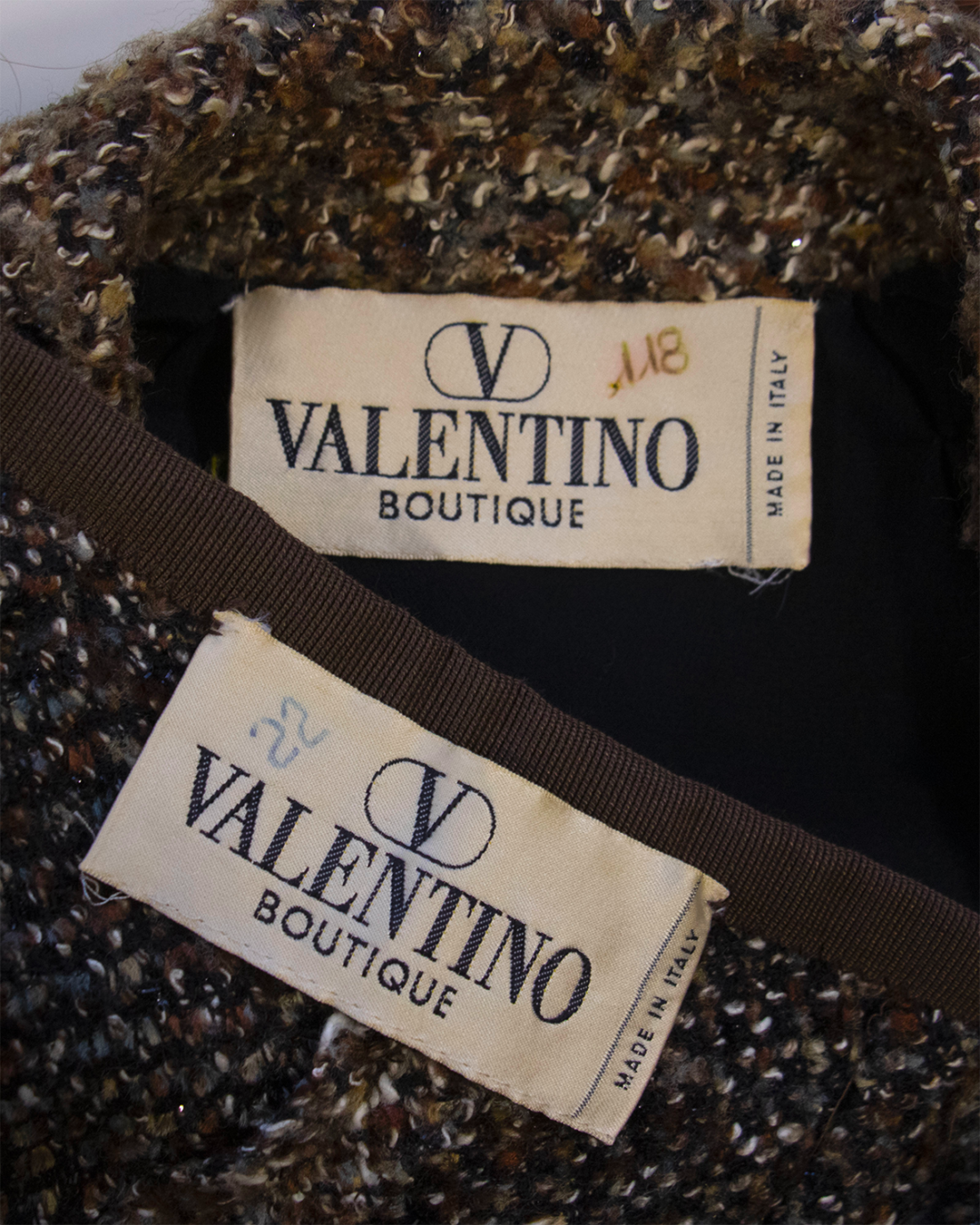 Valentino - Brown Suite from 1980s